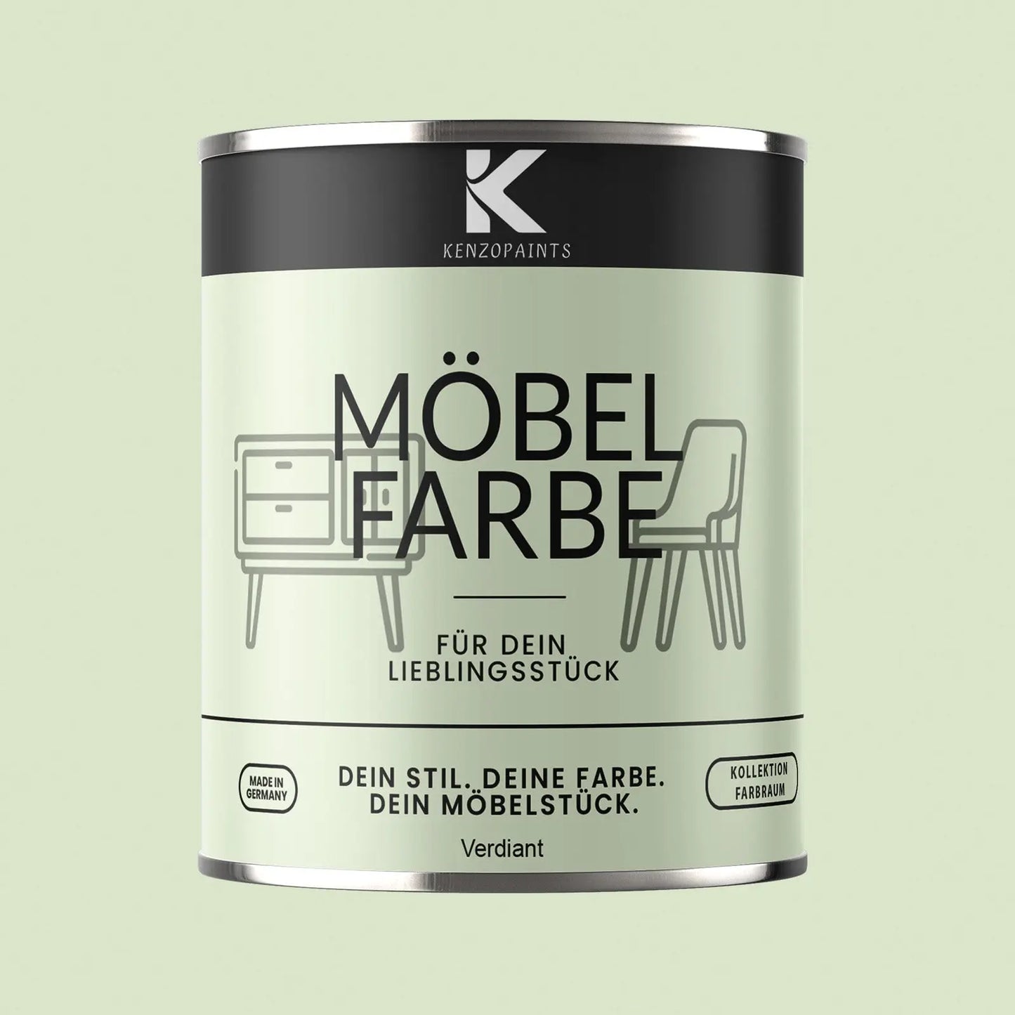 Kenzopaints Möbelfarbe - Verdiant Kenzopaints