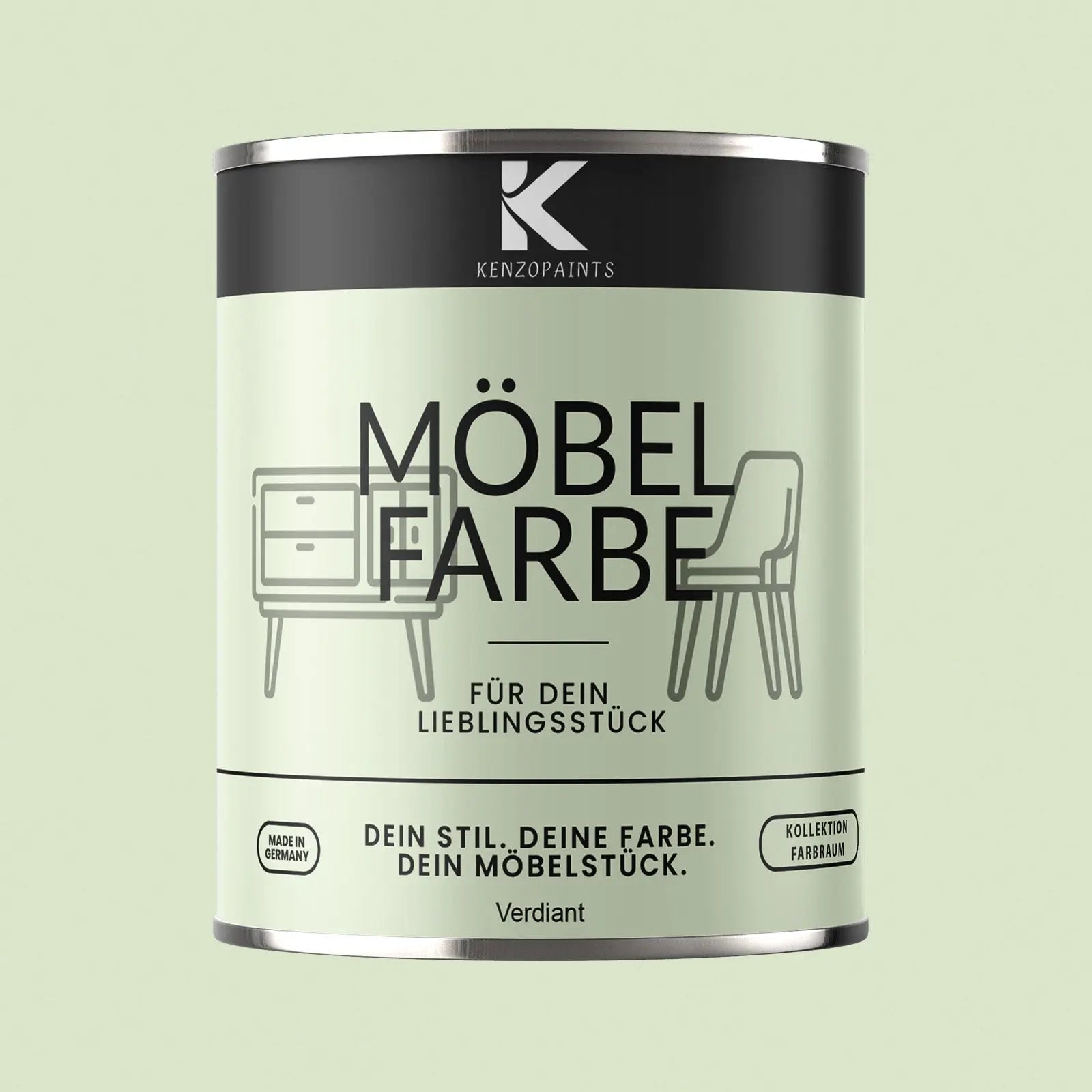 Kenzopaints Möbelfarbe - Verdiant Kenzopaints