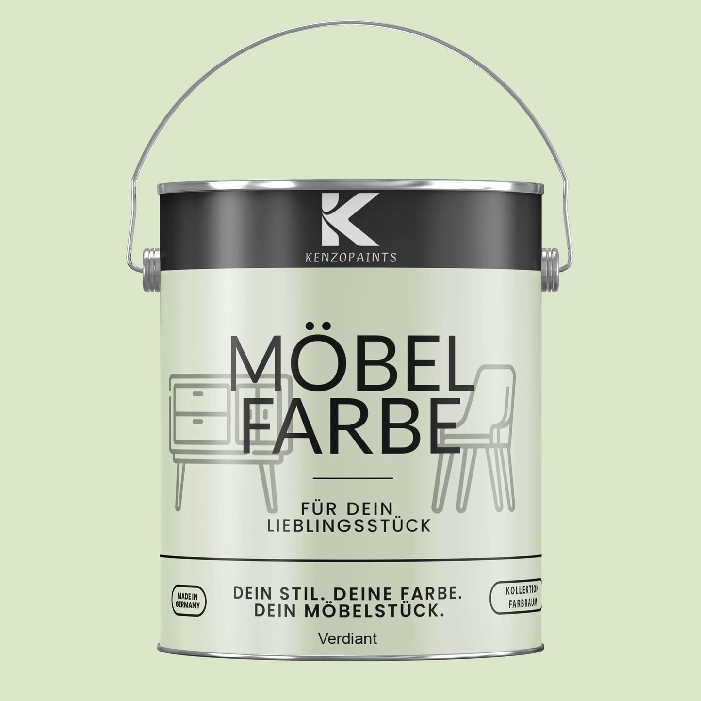 Kenzopaints Möbelfarbe - Verdiant Kenzopaints