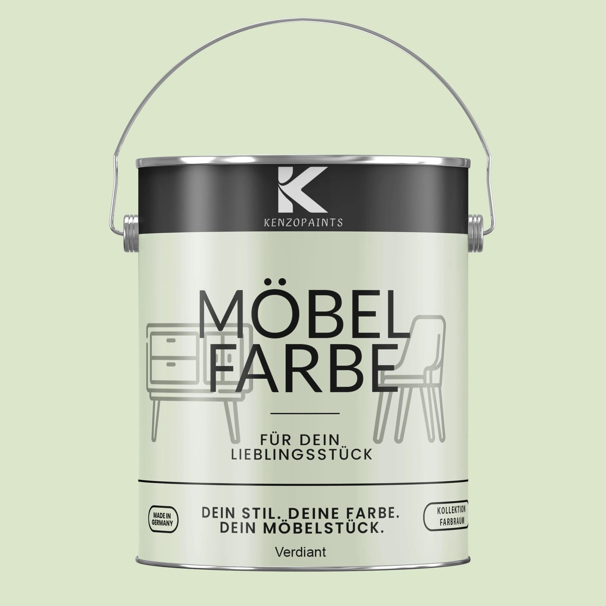 Kenzopaints Möbelfarbe - Verdiant Kenzopaints