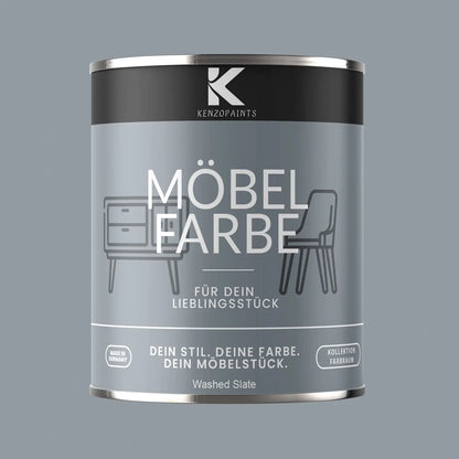 Kenzopaints Möbelfarbe - Washed Slate Kenzopaints