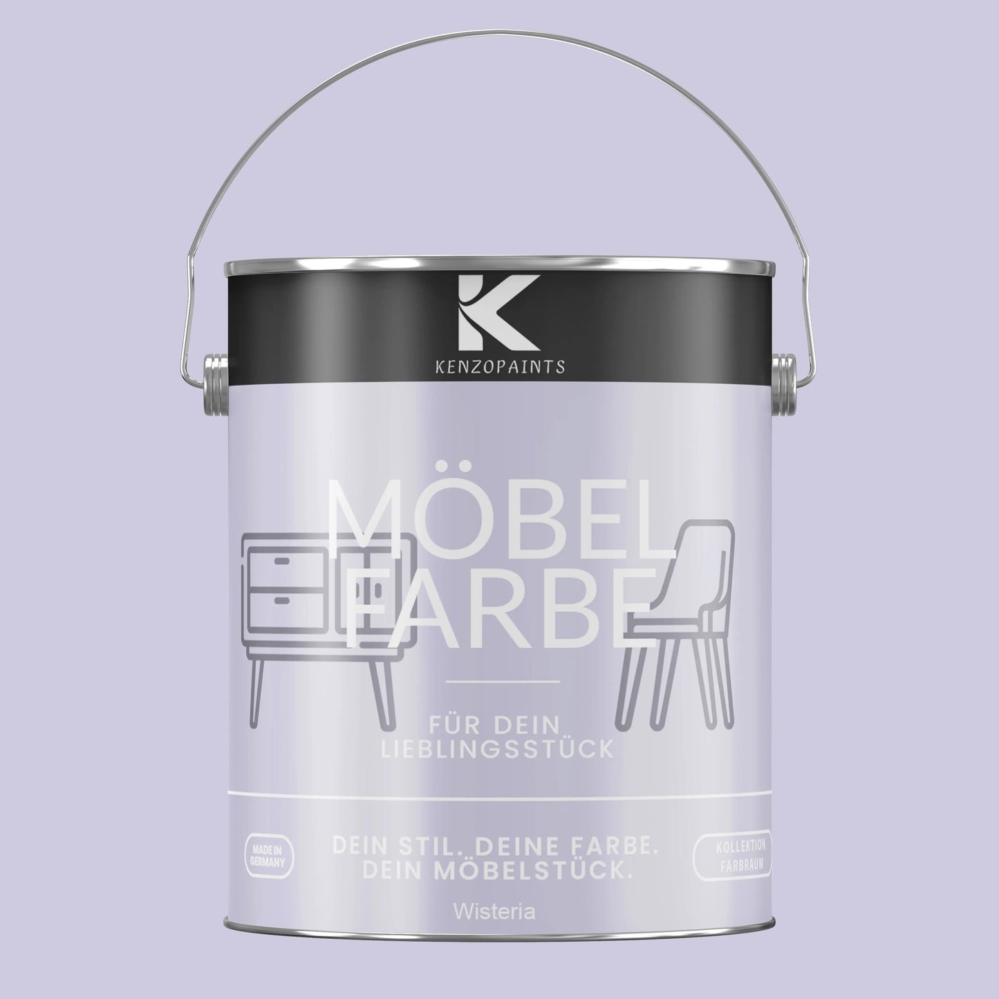 Kenzopaints Möbelfarbe - Wisteria Kenzopaints