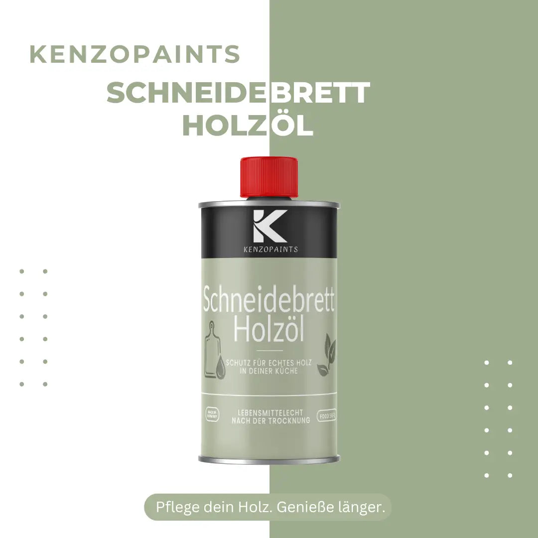 Kenzopaints Schneidebrettöl Holzöl Pflegeöl Lebensmittecht Arbeitsplatten - Kenzopaints