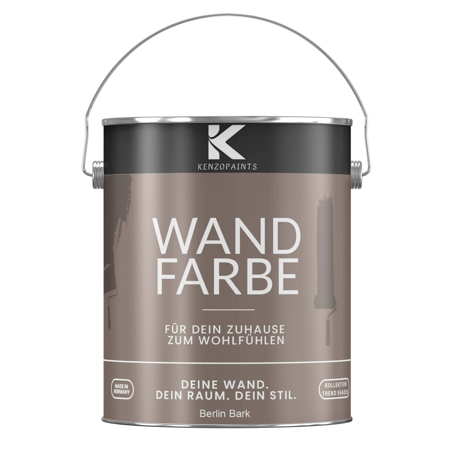 Kenzopaints Wandfarbe Designfarbe - Berlin Bark