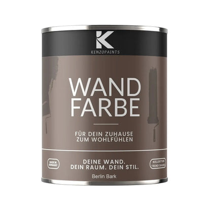 Kenzopaints Wandfarbe Designfarbe - Berlin Bark