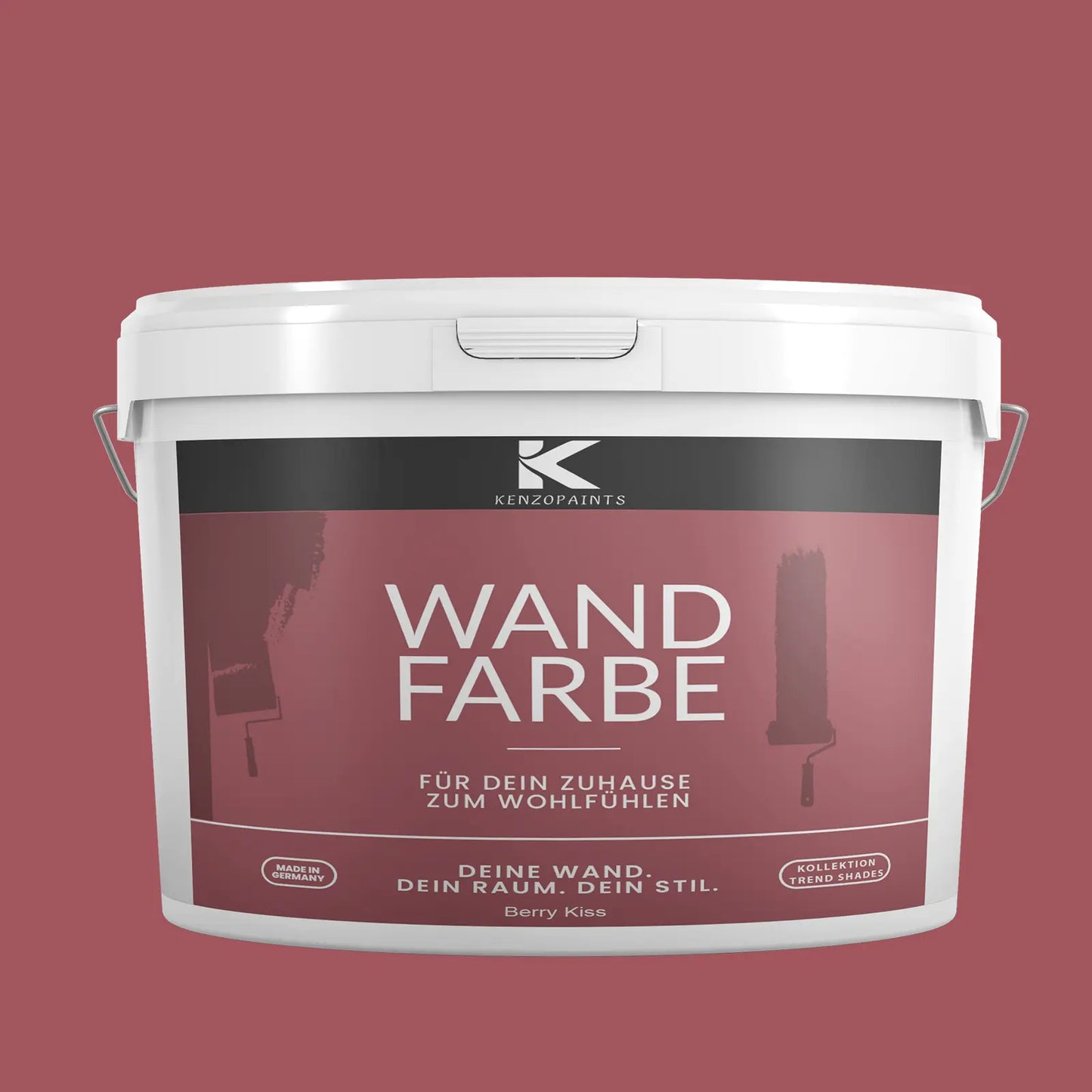 Kenzopaints Wandfarbe Designfarbe - Berry Kiss