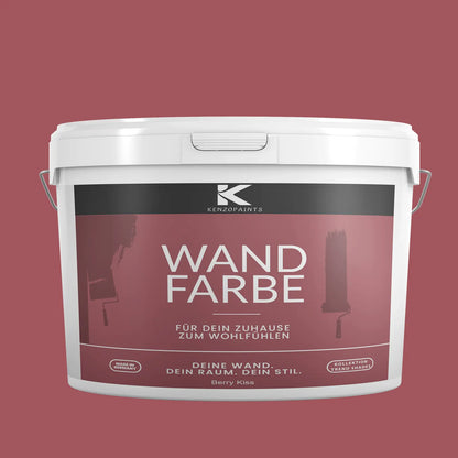Kenzopaints Wandfarbe Designfarbe - Berry Kiss
