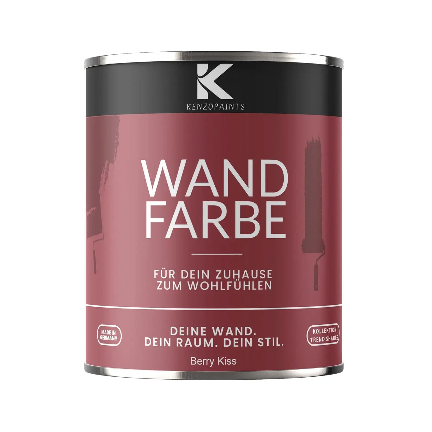 Kenzopaints Wandfarbe Designfarbe - Berry Kiss