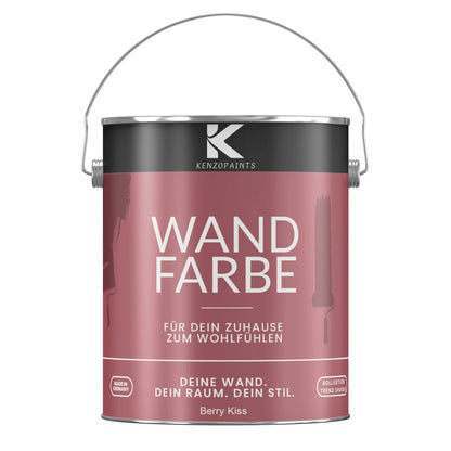 Kenzopaints Wandfarbe Designfarbe - Berry Kiss