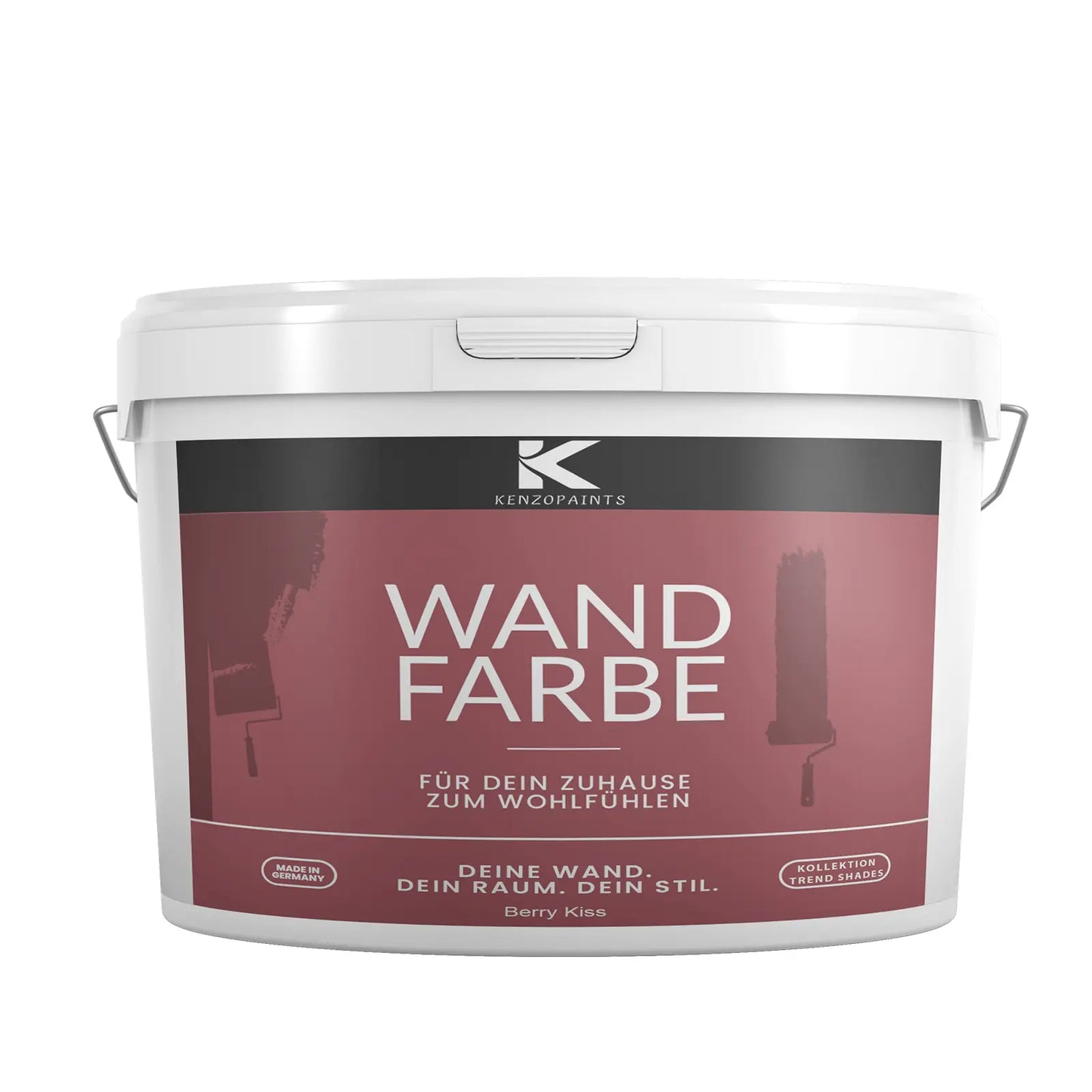 Kenzopaints Wandfarbe Designfarbe - Berry Kiss