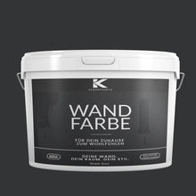 Kenzopaints Wandfarbe Designfarbe - Black Soul