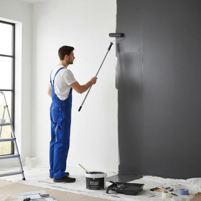 Kenzopaints Wandfarbe Designfarbe - Black Soul