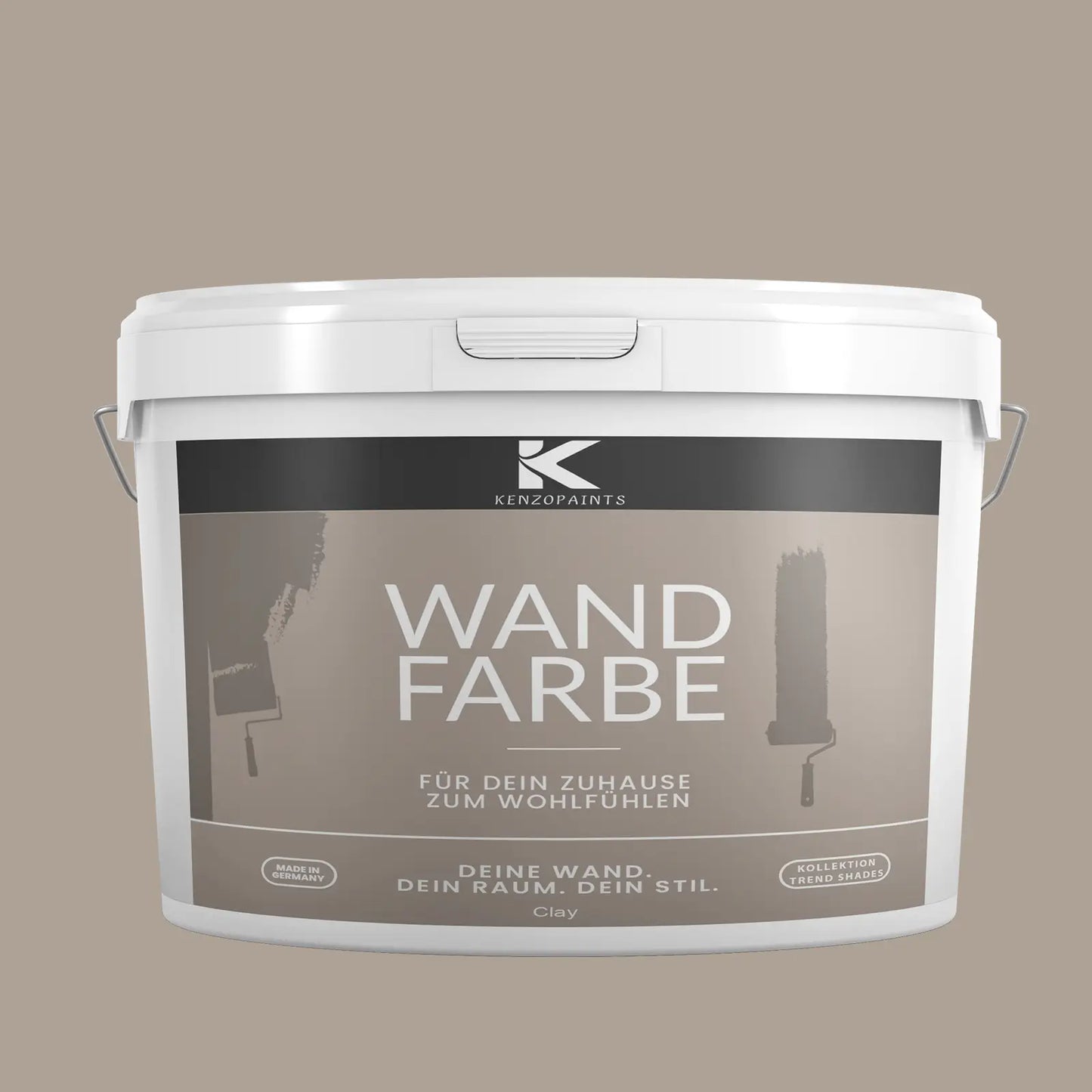 Kenzopaints Wandfarbe Designfarbe - Clay