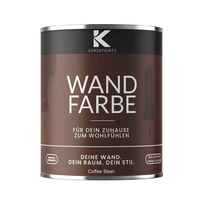 Kenzopaints Wandfarbe Designfarbe - Coffee Bean