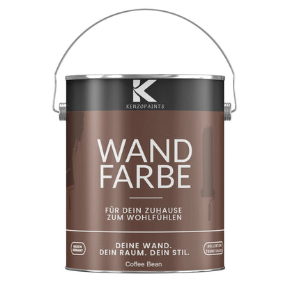 Kenzopaints Wandfarbe Designfarbe - Coffee Bean
