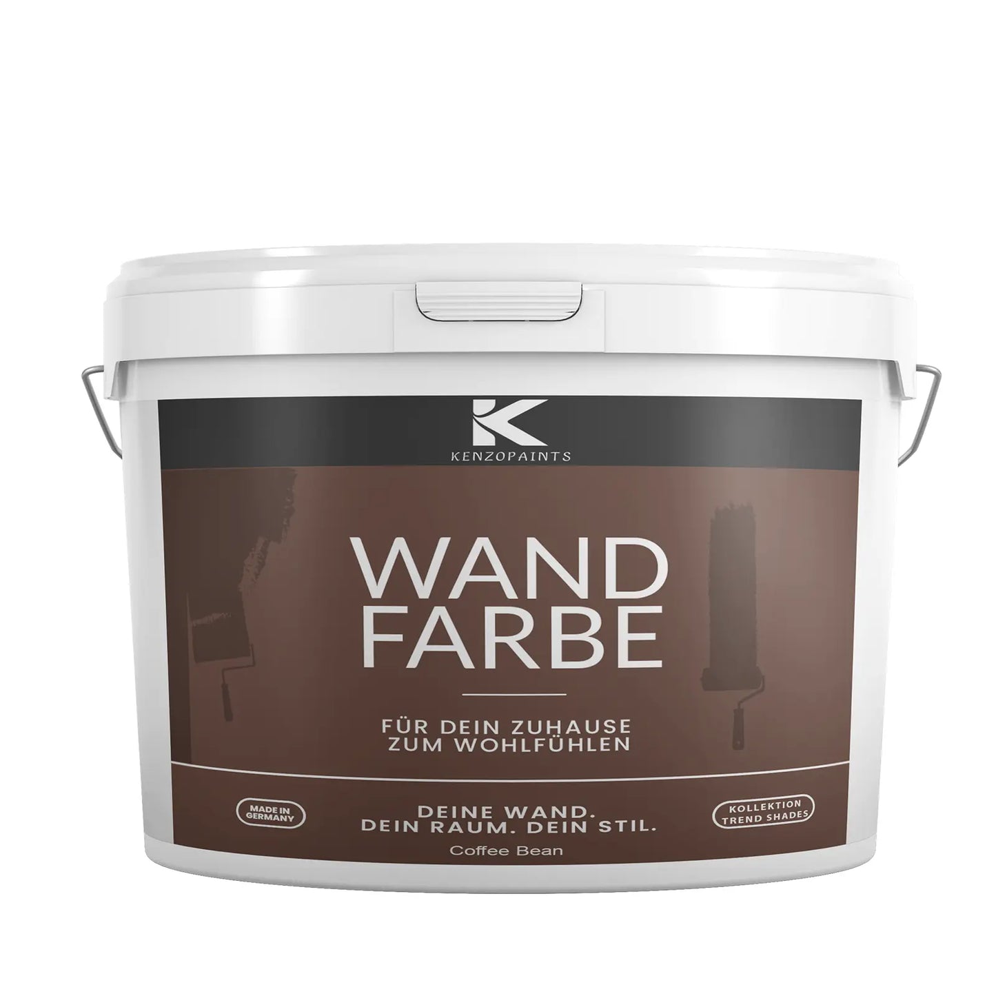 Kenzopaints Wandfarbe Designfarbe - Coffee Bean