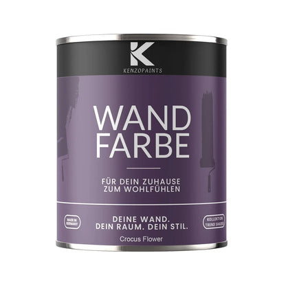 Kenzopaints Wandfarbe Designfarbe - Crocus Flower