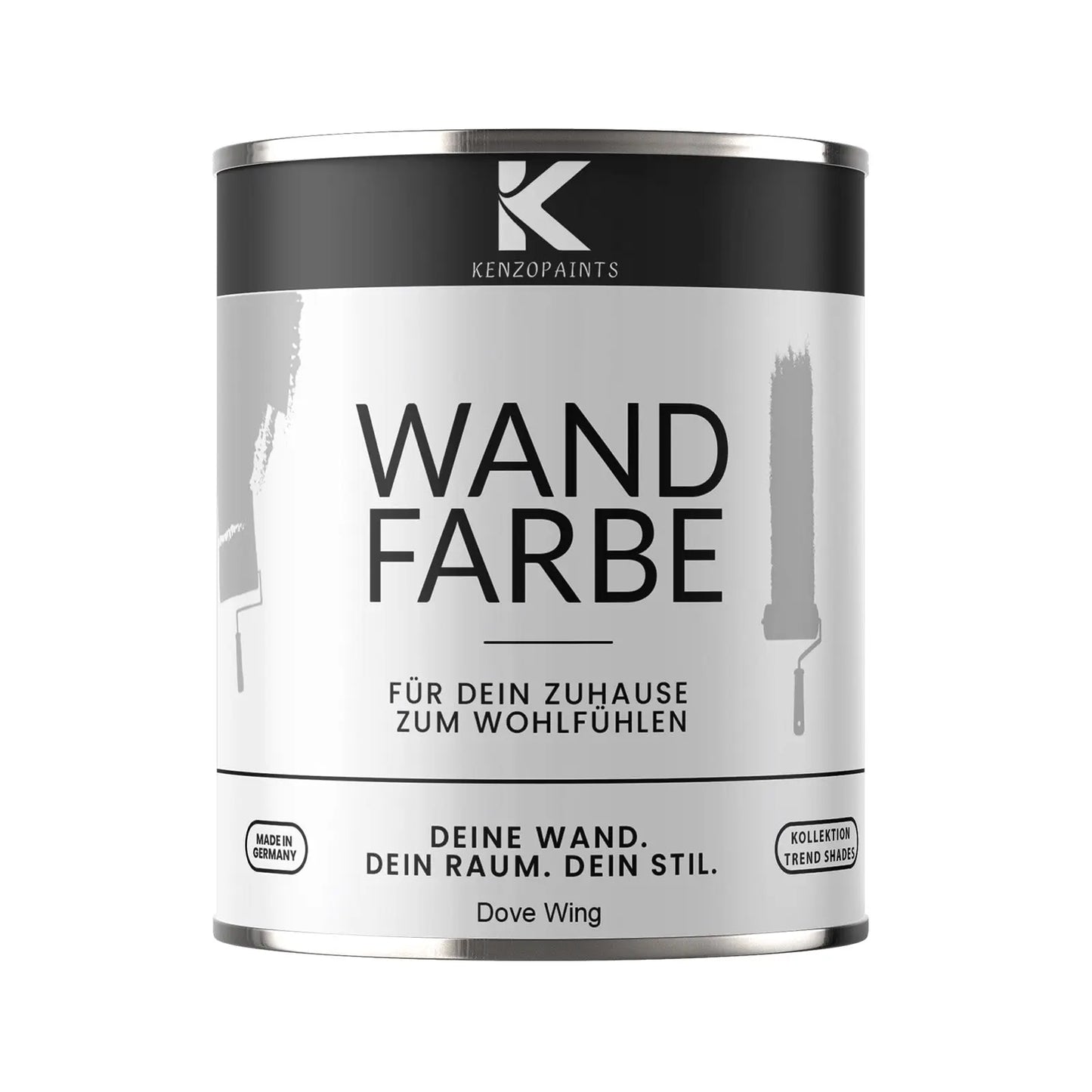 Kenzopaints Wandfarbe Designfarbe - Dove Wing