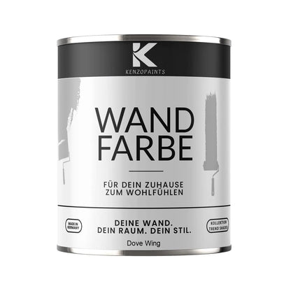 Kenzopaints Wandfarbe Designfarbe - Dove Wing