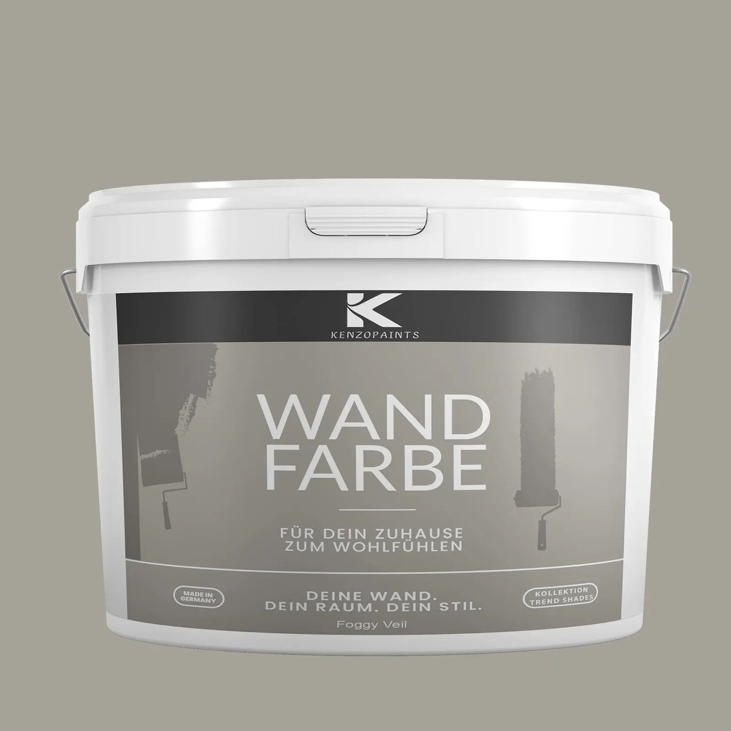 Kenzopaints Wandfarbe Designfarbe - Foggy Veil