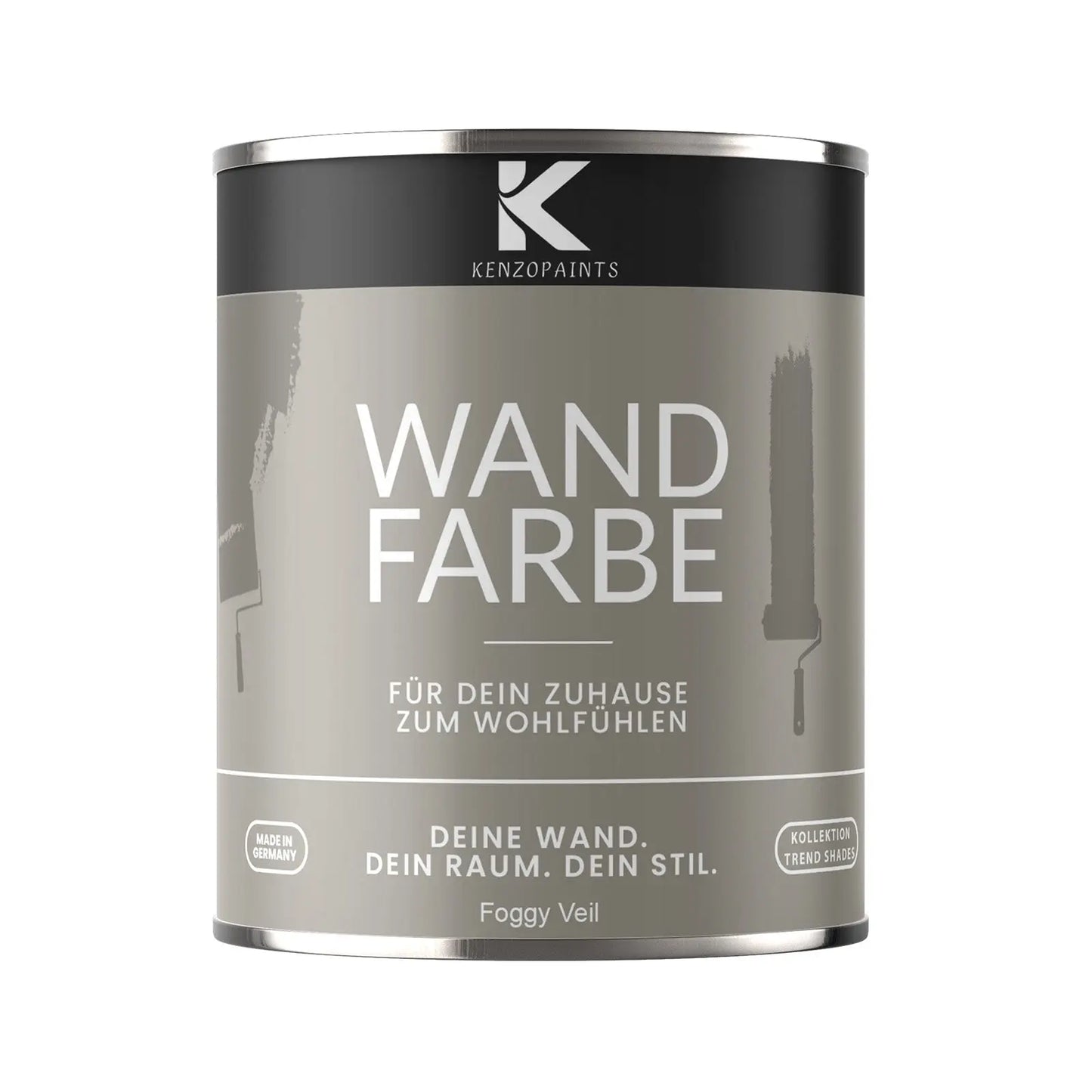 Kenzopaints Wandfarbe Designfarbe - Foggy Veil