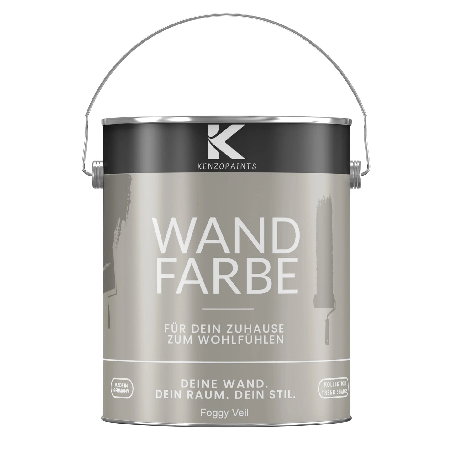 Kenzopaints Wandfarbe Designfarbe - Foggy Veil