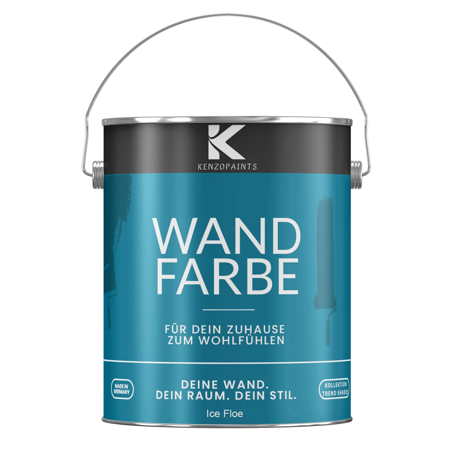 Kenzopaints Wandfarbe Designfarbe - Ice Floe