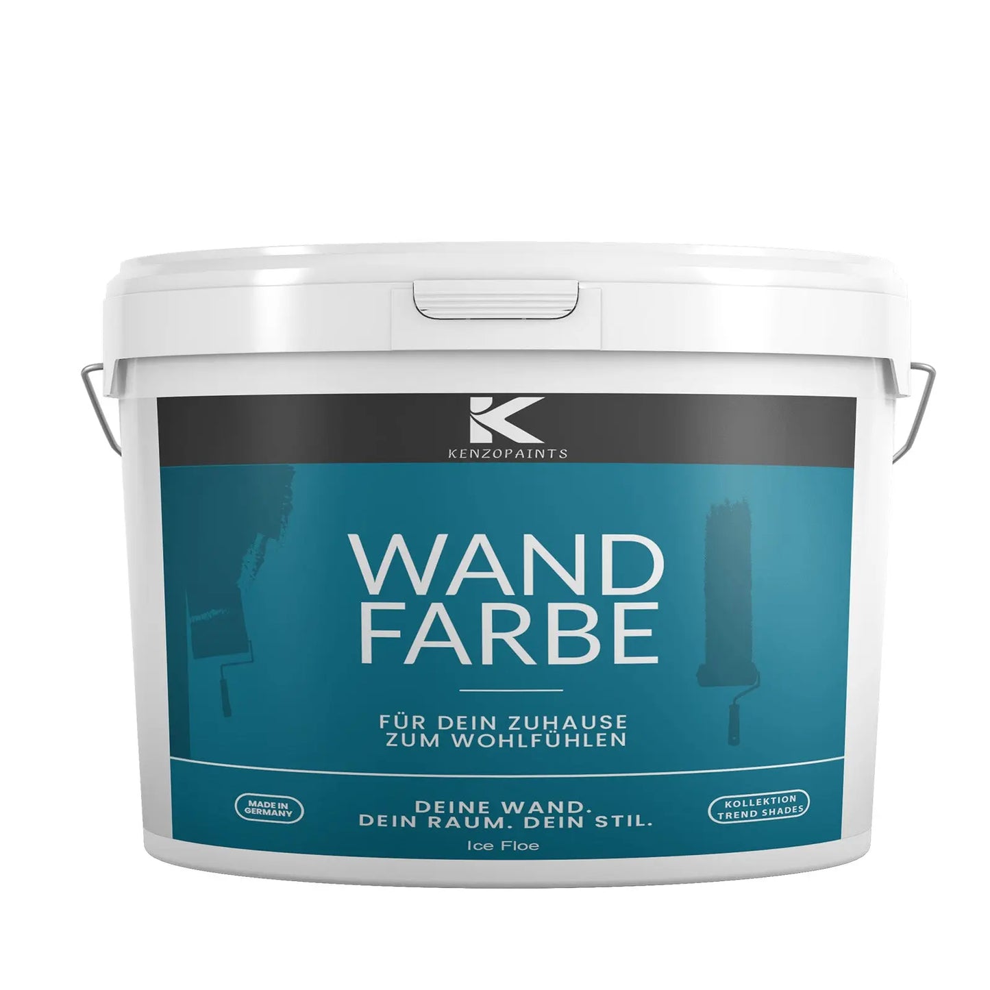 Kenzopaints Wandfarbe Designfarbe - Ice Floe