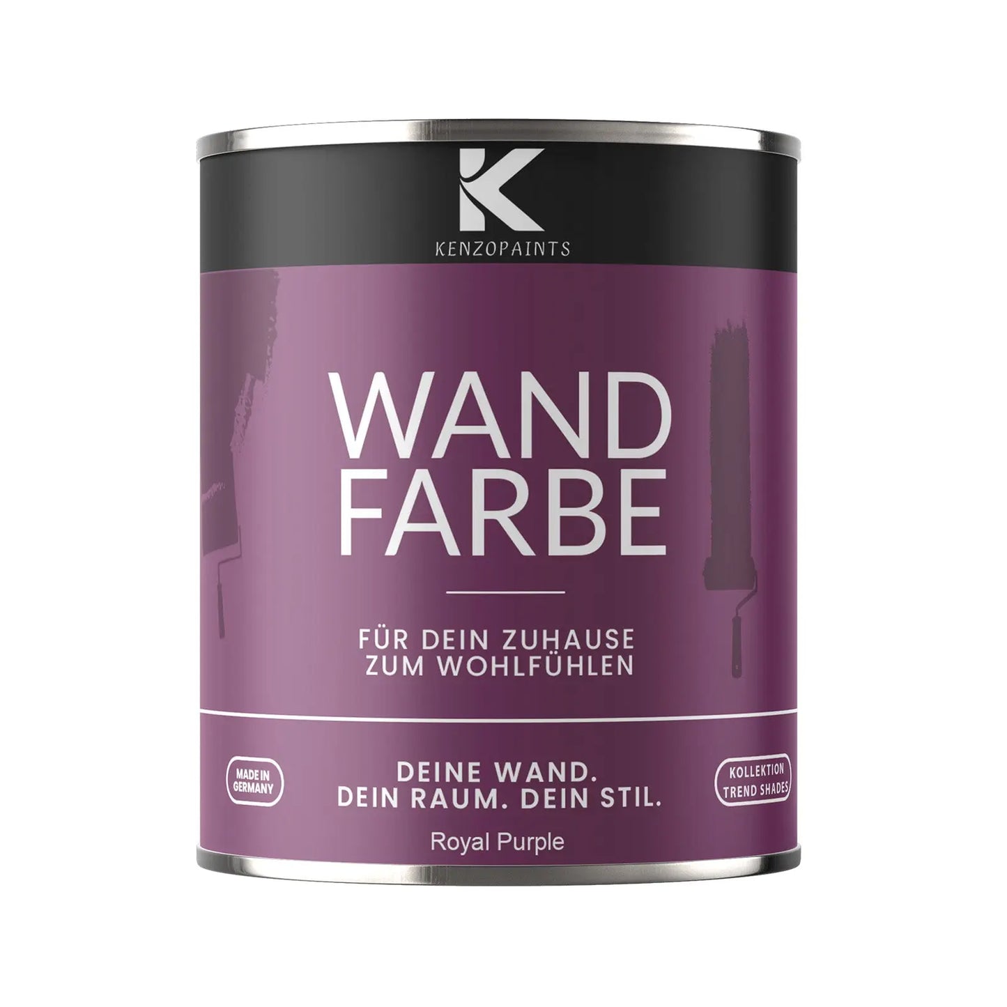 Kenzopaints Wandfarbe Designfarbe - Royal Purple