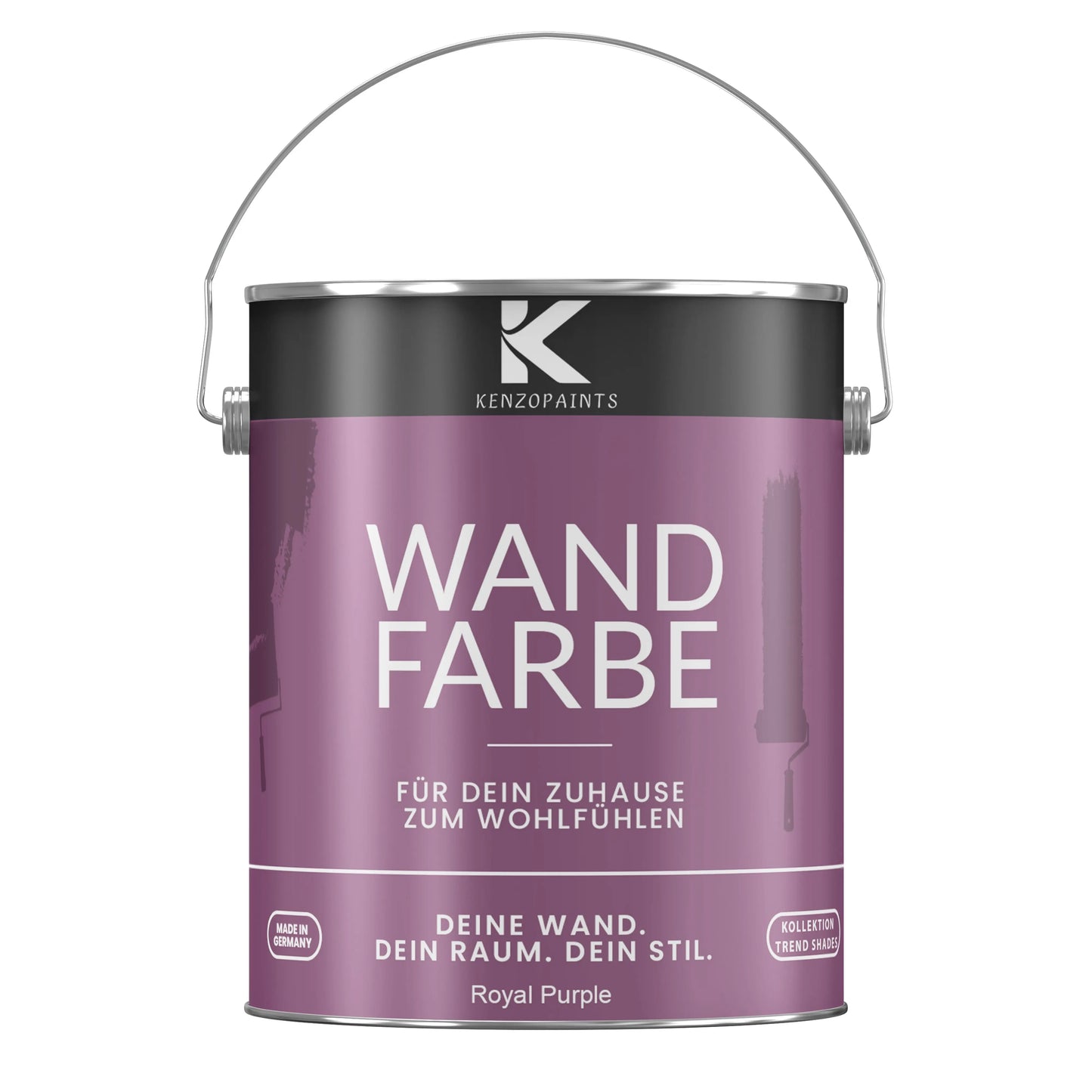 Kenzopaints Wandfarbe Designfarbe - Royal Purple