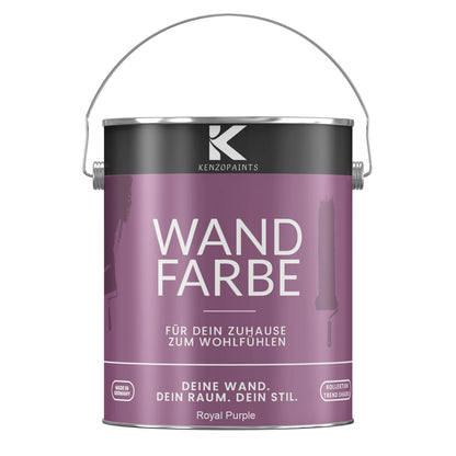 Kenzopaints Wandfarbe Designfarbe - Royal Purple
