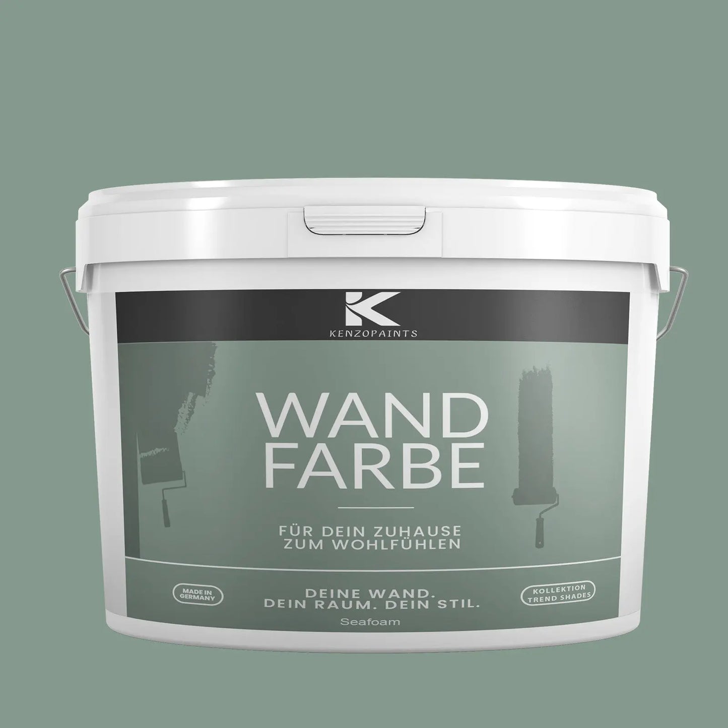 Kenzopaints Wandfarbe Designfarbe - Seafoam