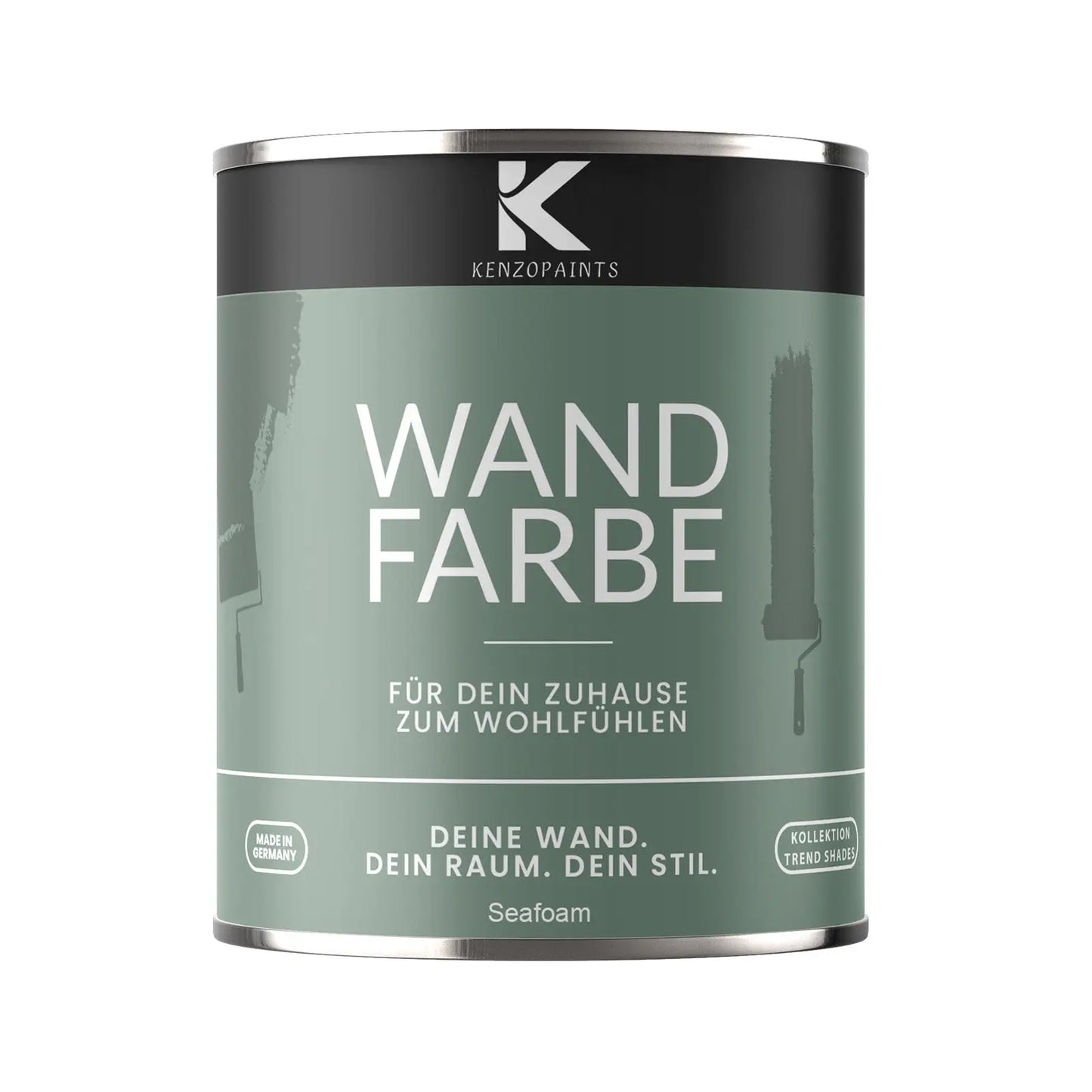 Kenzopaints Wandfarbe Designfarbe - Seafoam