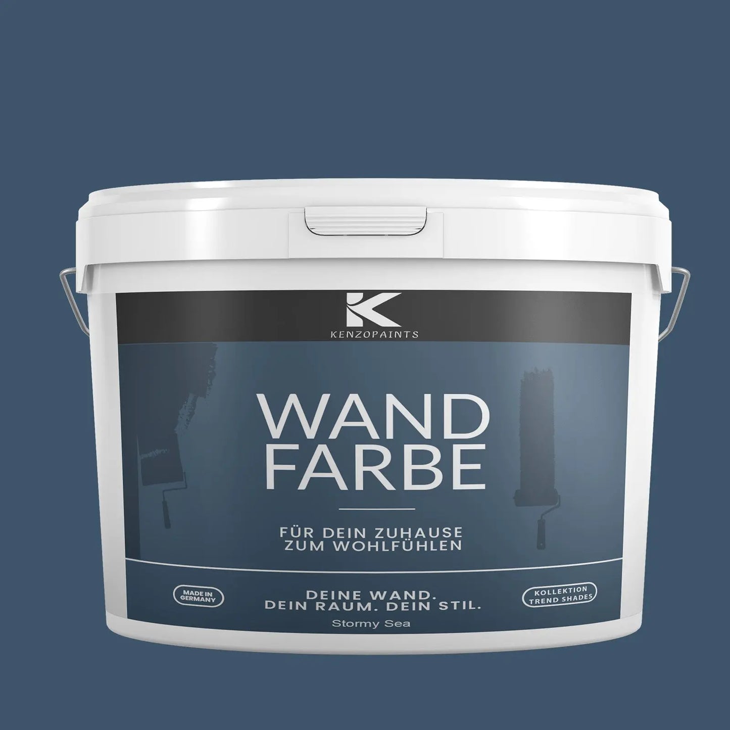 Kenzopaints Wandfarbe Designfarbe - Stormy Sea