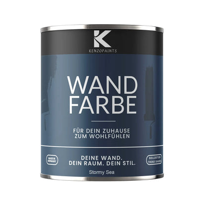 Kenzopaints Wandfarbe Designfarbe - Stormy Sea