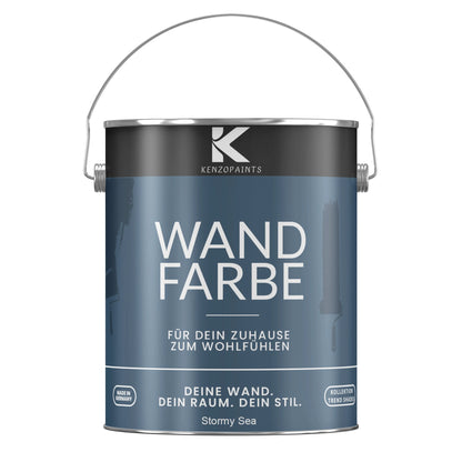 Kenzopaints Wandfarbe Designfarbe - Stormy Sea
