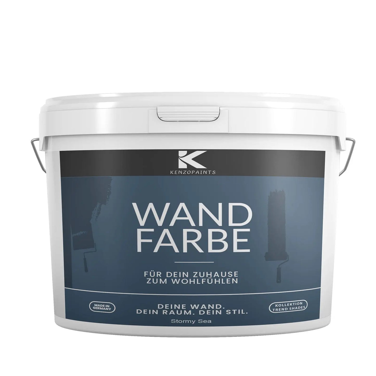 Kenzopaints Wandfarbe Designfarbe - Stormy Sea