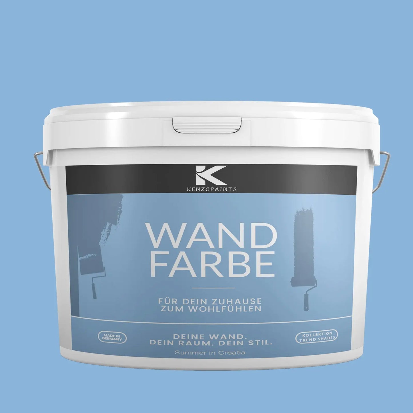 Kenzopaints Wandfarbe Designfarbe - Summer in Croatia