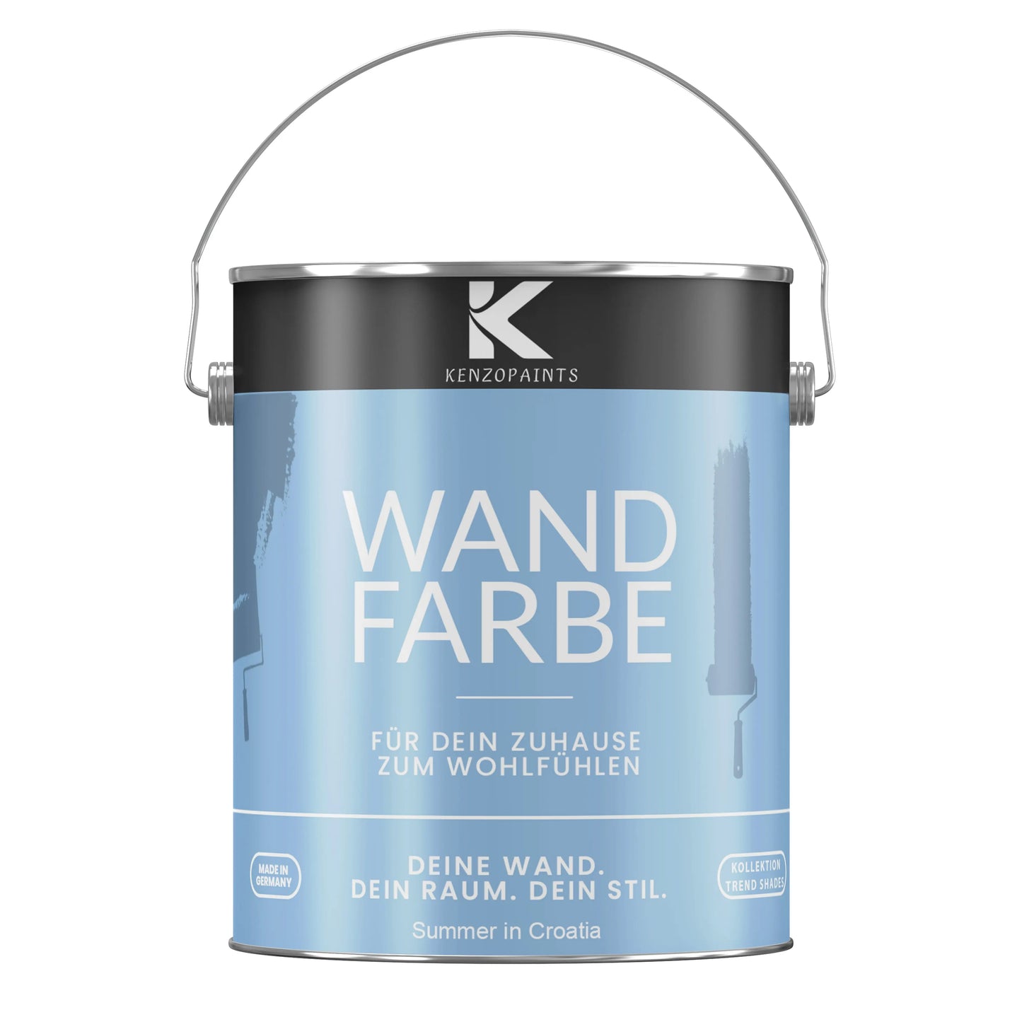 Kenzopaints Wandfarbe Designfarbe - Summer in Croatia