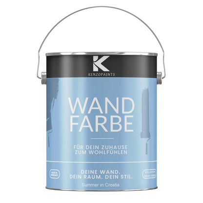 Kenzopaints Wandfarbe Designfarbe - Summer in Croatia