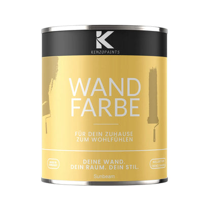 Kenzopaints Wandfarbe Designfarbe - Sunbeam