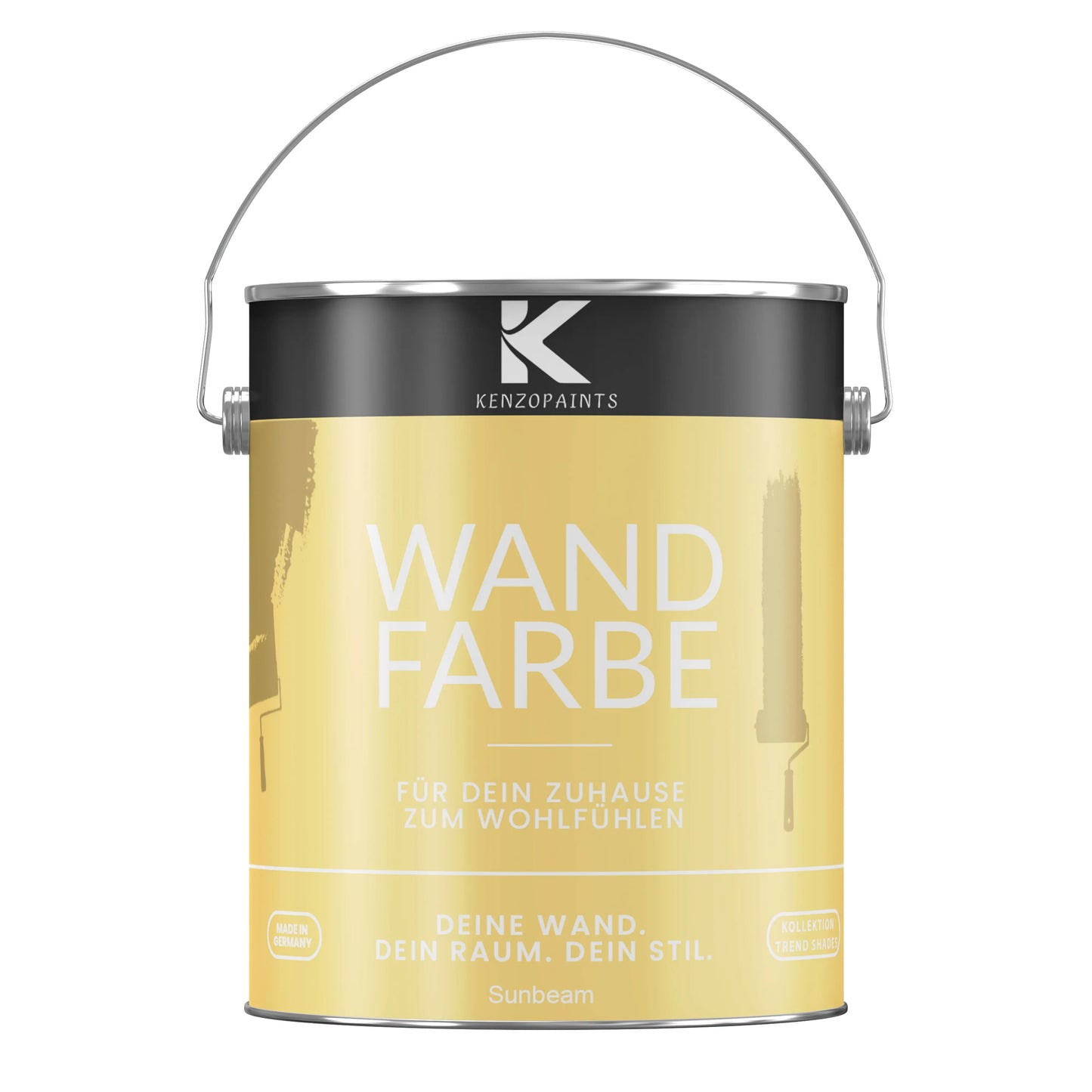 Kenzopaints Wandfarbe Designfarbe - Sunbeam