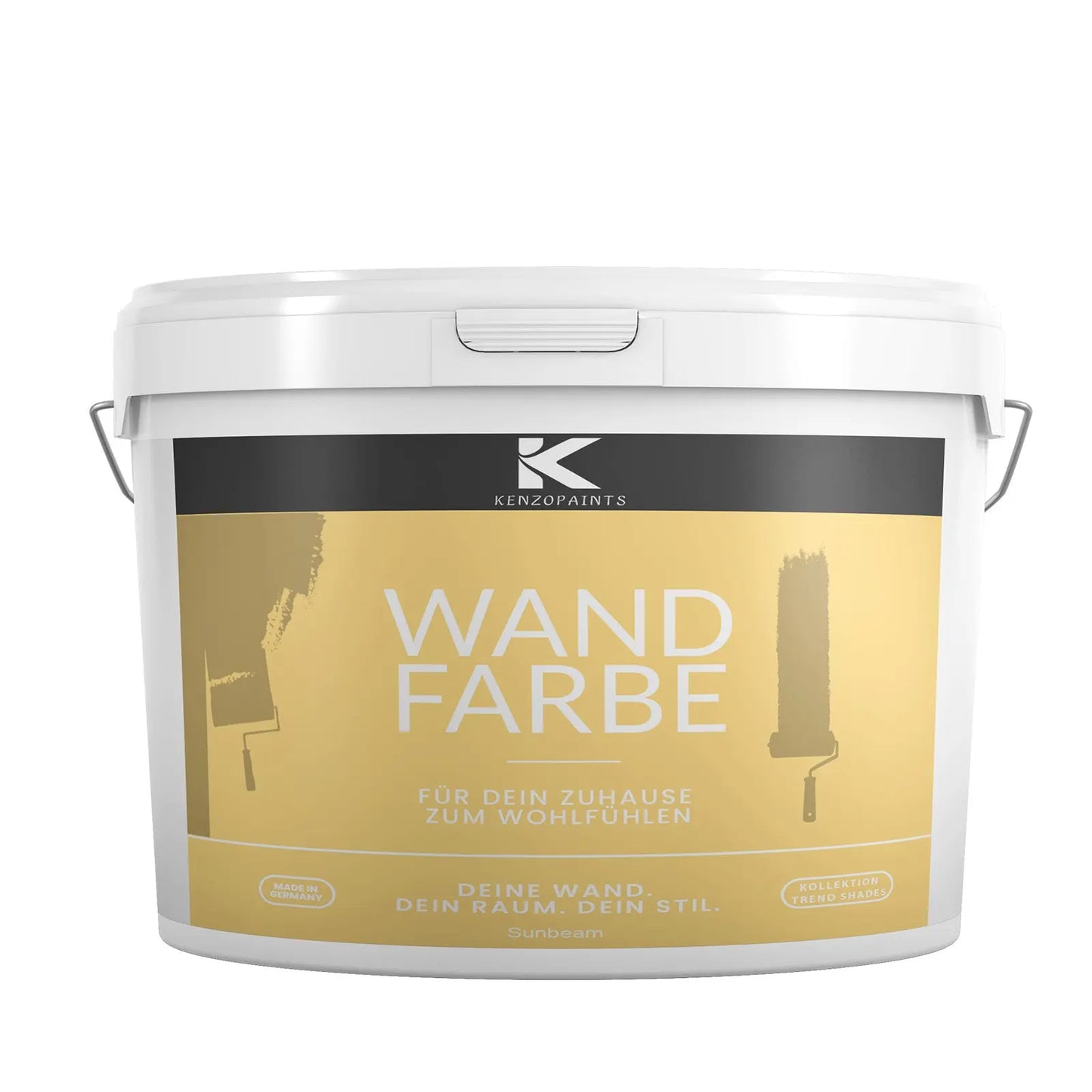 Kenzopaints Wandfarbe Designfarbe - Sunbeam