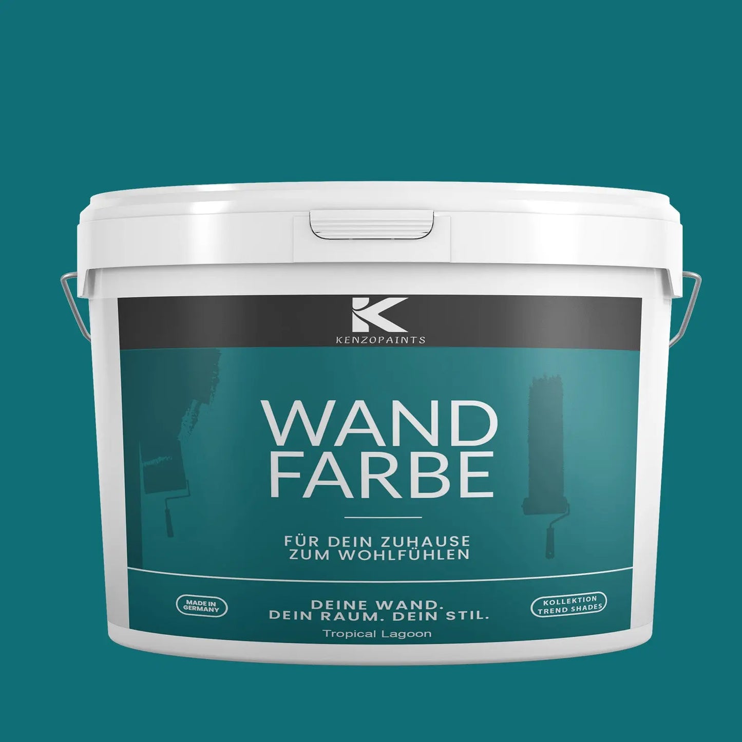Kenzopaints Wandfarbe Designfarbe - Tropical Lagoon