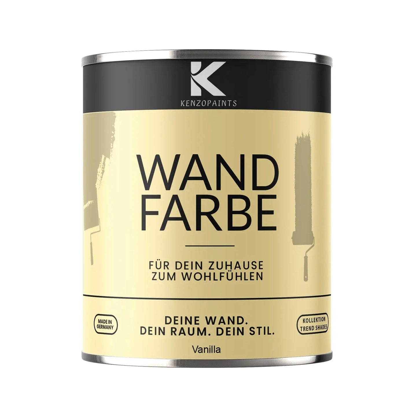 Kenzopaints Wandfarbe Designfarbe - Vanilla