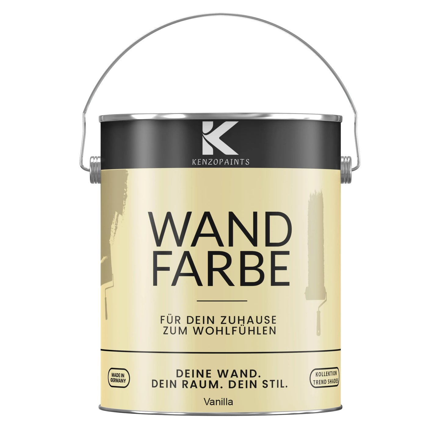 Kenzopaints Wandfarbe Designfarbe - Vanilla