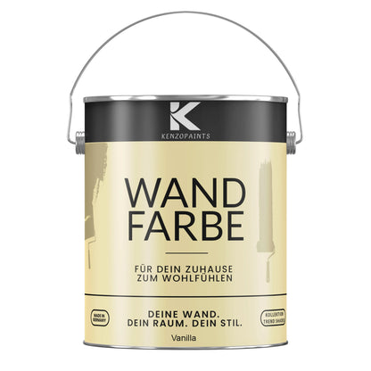 Kenzopaints Wandfarbe Designfarbe - Vanilla