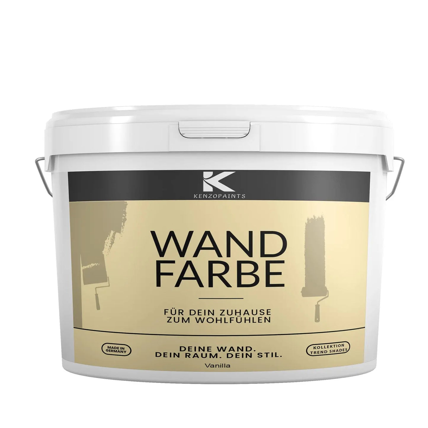 Kenzopaints Wandfarbe Designfarbe - Vanilla