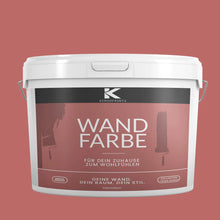 Kenzopaints Wandfarbe Designfarbe - Vermilion