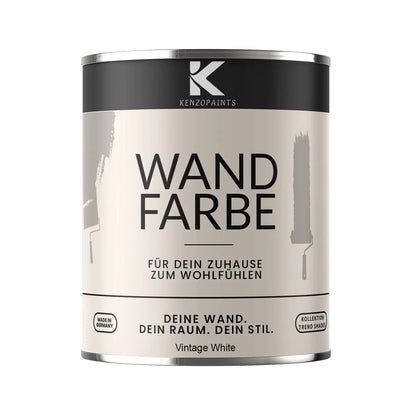 Kenzopaints Wandfarbe Designfarbe - Vintage White